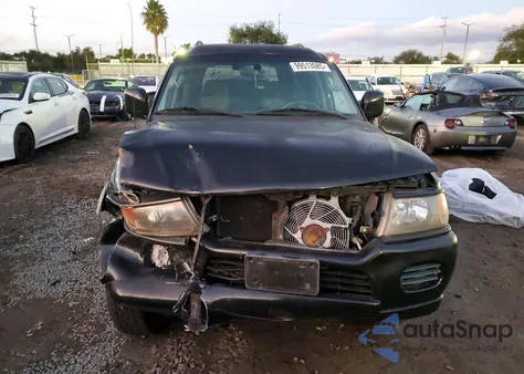 2003 Mitsubishi Montero Sport Es из США, поврежденный, VIN JA4LS21H63J006546